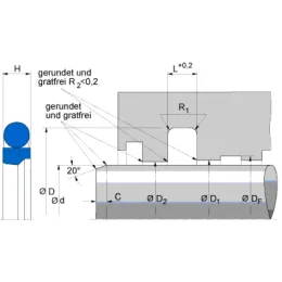 OMS-MR 60X75,1X5,9X7,5 PTFE B602 Freudenberg