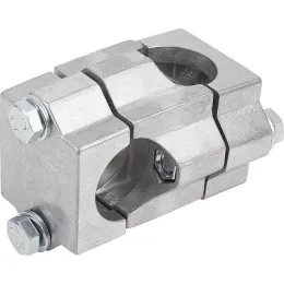 KIPP ROHRVERBINDER KREUZSTÜCK ALUMINIUM