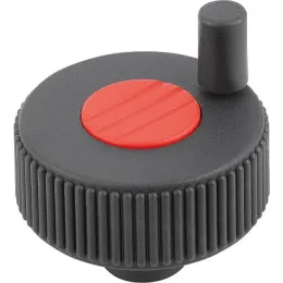D=63, D1=8, Deckel verkehrsrot Kipp