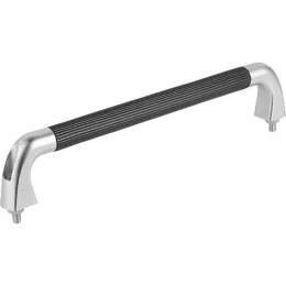 A=300 Edelstahl Rohr schwarz Kipp