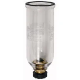 Riegler Polycarbonatbehälter, inkl. O-Ring, mit halbautomatischem Ablassventil, für Filterregler & Filter »Standard«