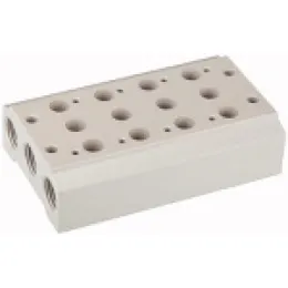 Riegler Mehrfach-Grundplatte für 5/2-5/3-Wegeventile