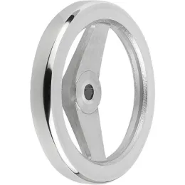Alu ohne Griff ohne Nut, D1=125, D2=12 Kipp