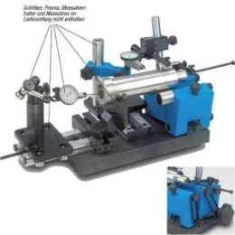 Rundlauf-Prüfgerät für Durchmesser bis 80 mm, verstellbar Norelem