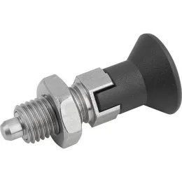 Kipp Arretierbolzen Gr. 9 Form D Arretierstift gehärtet Edelstahl