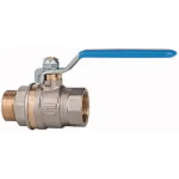 Riegler Kugelhahn Standard blauer Hebel