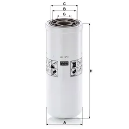 MANN WH-Hydraulikfilter WH 1257
