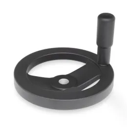 Ganter Speichenhandräder, Schwarz, Kunststoffbeschichtet GN324-200