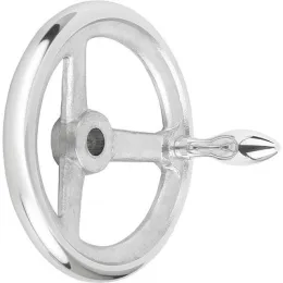 DIN950, Alu feststehender Griff ohne Nut, D1=180, D2=18 Kipp