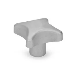 Ganter Kreuzgriffe, Rohteil, Gusseisen / Aluminium, ohne Bohrung DIN6335
