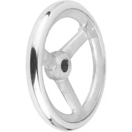 DIN950, Alu ohne Griff mit Nut, D1=160, D2=14 Kipp