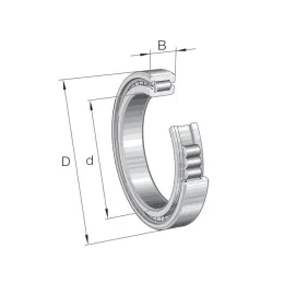 SL183032 INA Zylinderrollenlager