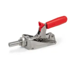 Ganter Schubstangenspanner, Edelstahl, Spannhebel horizontal, für Druckspannung GN841.3