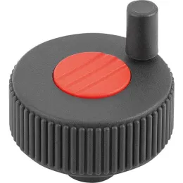 D=40, D1=6, Deckel verkehrsrot Kipp