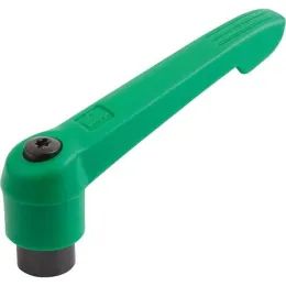 Gr. 2 M8 Griffhebel signalgrün Kipp