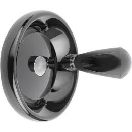 mit drehbaren Griff unmontiert, Form D, D=100,D5=6 VA Kipp