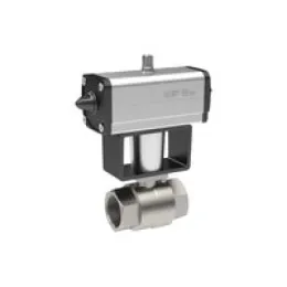 Riegler Messing-KH Pneumatisch Stellantrieb doppeltwirkend