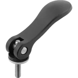 Gr. 2 M8x25 einstellbar mit Aluminiumgriff Edelstahl Kipp