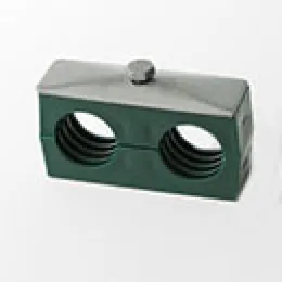 Stauff Komplettschelle Gr. 4, 26,9/12 mm Doppel-Baureihe, Polypropylen