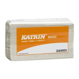 Nordvlies Falthandtücher Basic C-Faltung KATRIN