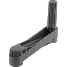 Handkurbel zyl. Griff umlegbar Gr. 1, A=80, SW 8 Kipp