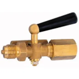Riegler Manometer-Absperrhahn Zapfen-Spannmuffe Edelstahl 1.4571