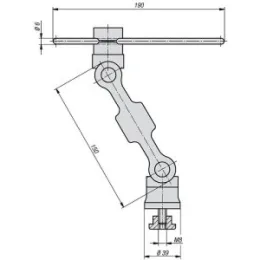 Kipp 5-D Werkstückanschlag Kipp