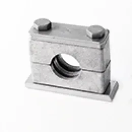 Stauff Komplettschelle Gr. 10, 193,7 mm Schwere Baureihe, Aluminium