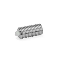Ganter Federnde Druckstücke, Edelstahl GN616