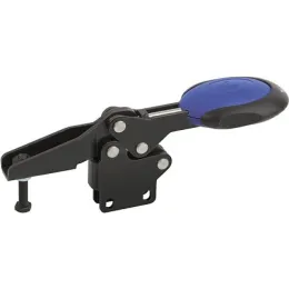 horizontal M6 blau Fuss senkrecht Sicherheitsverriegelung Kipp