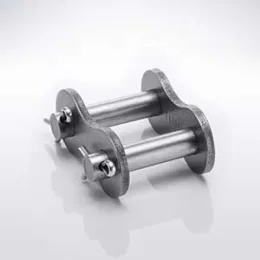 IWIS ELITE® Verbindungsglied, mit Splint, gerade Laschen, Edelstahl
