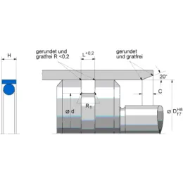 TFMA 12X5,9X3X3 PTFE177023 Freudenberg