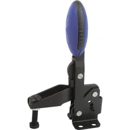 vertikal M6 blau Fuss waagrecht Kipp
