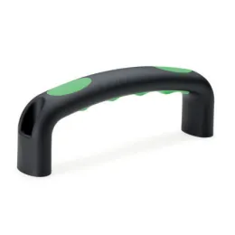 Ganter Bügelgriffe, Kunststoff, Einsatz mit Fingermulden, Softline GN725.3