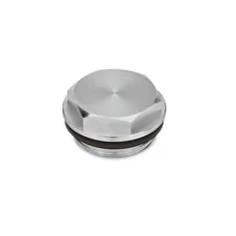 Ganter Verschlussschrauben, Aluminium GN742, neutral, blank