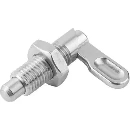 Edelstahl D=6, D1=M10x1 mit Mutter Kipp
