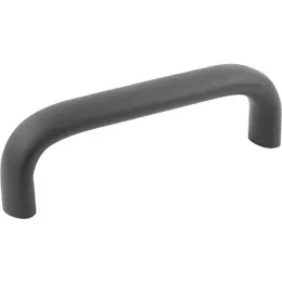 oval, A=160, M8 SW schwarz Kipp