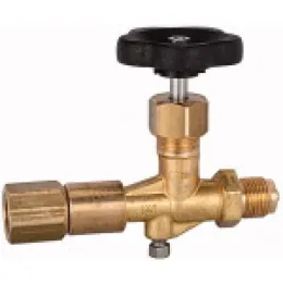 Riegler Manometer-Absperrventil Zapfen-drehbar Muffe Edelstahl 1.4571