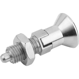 Kipp Arretierbolzen Gr. 2 Form D Arretierstift gehärtet Edelstahl