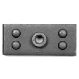 Stauff Anschweissplatte Gr. 3D