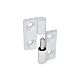 Ganter Scharniere, aushängb, Rechts, Silber-Strukturmatt GN337