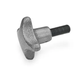 Ganter Kreuzgriffschrauben GN6335.4, Gusseisen, Schraube Stahl