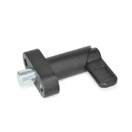 Ganter Rastriegel mit Anschraubflansch GN612.10