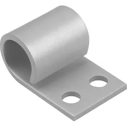 RIEGEL MIT RÜCKSTELLFEDER L=25, B=37, ALUMINIUM FARBLOS FARBLOS KIPP