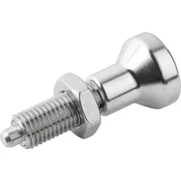 Kipp Arretierbolzen Gr. 0 Form H Arretierstift gehärtet Edelstahl