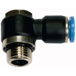 Riegler L-Steckverschraubung »Blaue Serie« drehbar G1/4