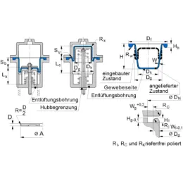 BFA 140X130X30 50NBR253 Freudenberg
