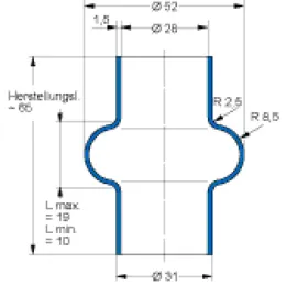 EFB V6-285 28X28X65 45NBR670 Freudenberg