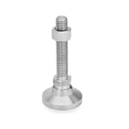 Ganter Gelenkfüße, Edelstahl GN343.6-25, ohne Kunststoffkappe