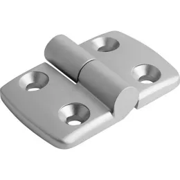 Kipp Scharnier aus Aluminium aushängbar, links